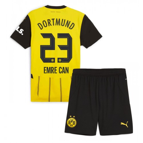 Borussia Dortmund Emre Can #23 Domaci Dres za djecu 2024-25 Kratak Rukav (+ Kratke hlače)